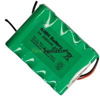 PLC AA2000mAh vaihtoakku